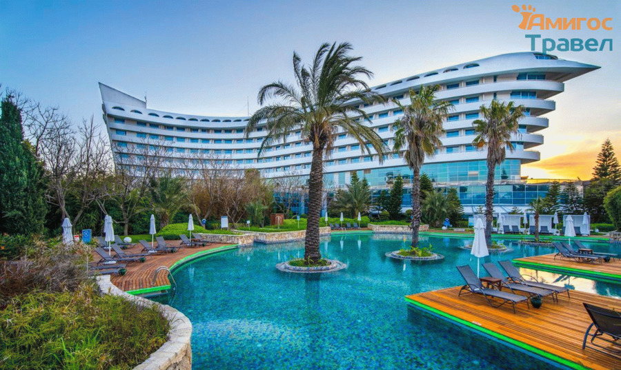Нова Година 2022 в Анталия, Турция с полет от София  - 4 или 5 нощувки в хотел Concorde Deluxe Resort, с включена Гала вечеря