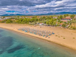  Across Coral Blue Beach